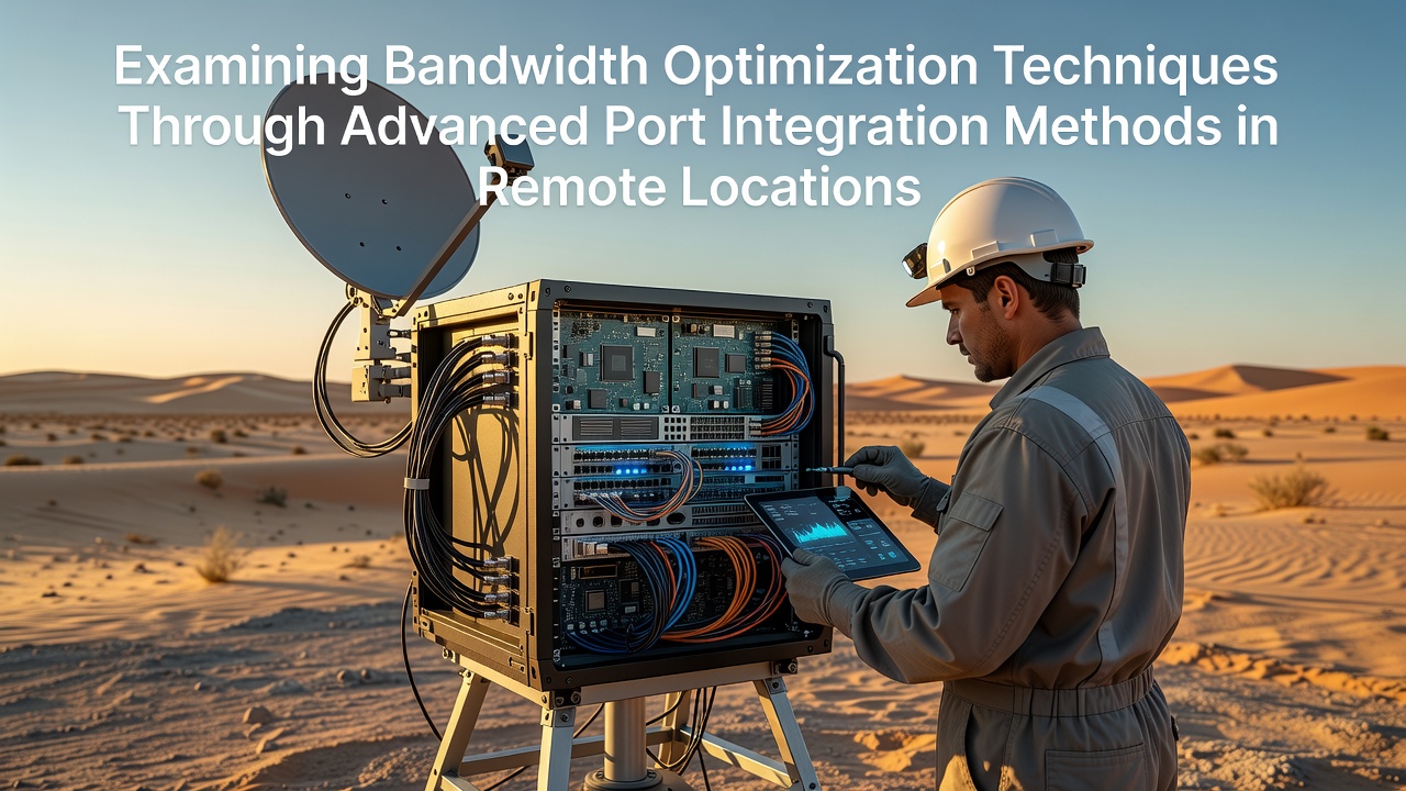 Examining Bandwidth Optimization Techniques Through Advanced Port Integration Methods in Remote Locations