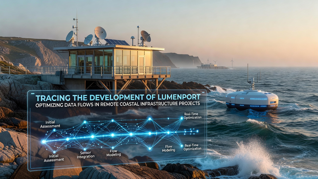 Tracing the Development of Lumenport for Optimizing Data Flows in Remote Coastal Infrastructure Projects